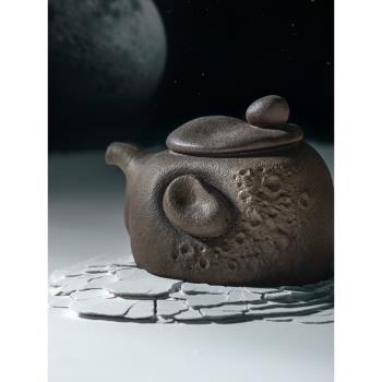 萬仟堂陶瓷茶具套裝6人用功夫茶具家用高端輕奢商務茶具天外飛石