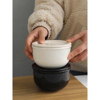 伊賀燒家用剩米飯保鮮神器日式保鮮存飯碗微波爐加熱陶瓷冷飯罐