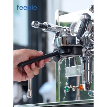feepie意式半自動咖啡機清潔刷58MM通用機頭刷沖煮頭防燙尼龍刷