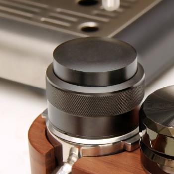 不銹鋼壓粉器咖啡填壓器按壓式粉錘布粉器咖啡平衡壓粉錘51/58mm
