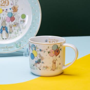 比得兔Peter Rabbit日本進口120周年紀念版馬克杯圓盤水杯餐盤子