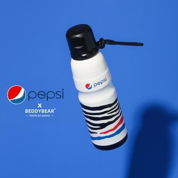 Pepsi百事可樂帶提繩直飲杯具熊