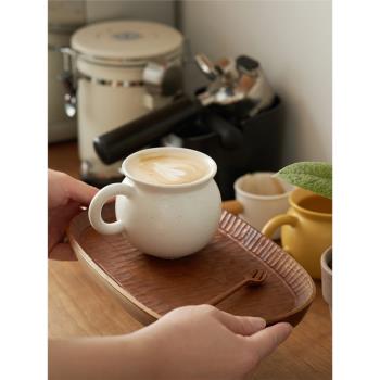 肆月創意蜜罐大容量陶瓷馬克杯小眾咖啡杯家用情侶水杯辦公室茶缸