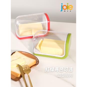 加拿大joie黃油儲存盒安佳500g奶酪芝士專用冰箱收納盒保鮮分裝盒
