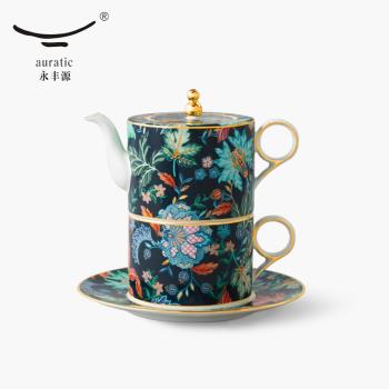 永豐源 幸福滿園4頭陶瓷咖啡具 茶具咖啡杯套裝