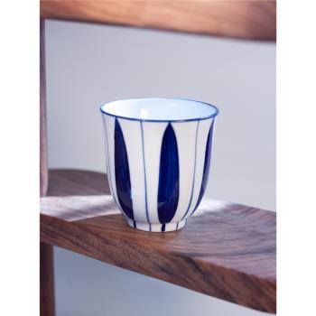 素止 日式餐具和風系列咖啡杯茶杯手握杯陶瓷杯子復古
