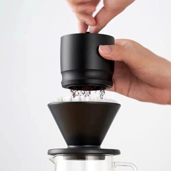 CAFEDE KONA接粉器ek43磨豆機手沖 58mm意式咖啡手柄均勻落粉粉杯