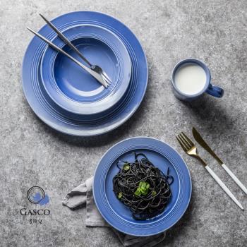 Lototo北歐陶瓷餐具家用大號西餐盤子創意好看的菜盤ins餐盤碟子