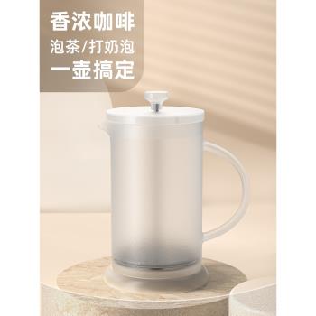 咖啡壺法壓壺高硼矽手沖壺家用煮咖啡過濾器具咖啡過濾套裝沖茶器