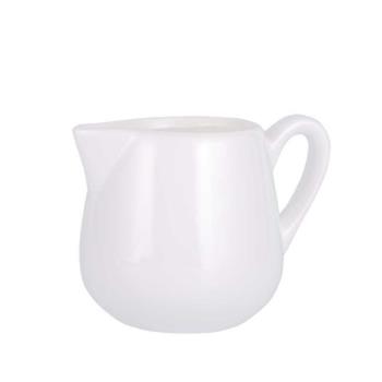 陶瓷有把牛奶杯小奶勺西式奶盅蜂蜜罐糖油罐骨瓷糖缸汁船澆汁器具