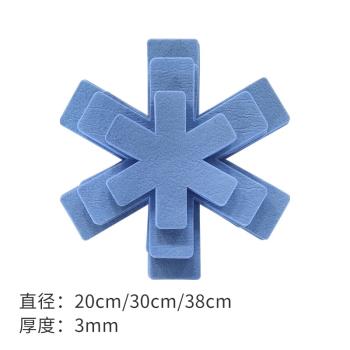 鍋具收納墊鍋子塗層保護墊餐具防刮花鍋貼鑄鐵鍋防磕碰隔離墊廚房