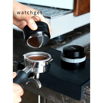 watchget布粉器 一字防滑可調節高度意式咖啡機配件51/53/58mm