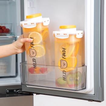 耐高溫冷水壺大容量家用冰箱涼水飲料檸檬茶冷泡果汁水果茶冷飲桶