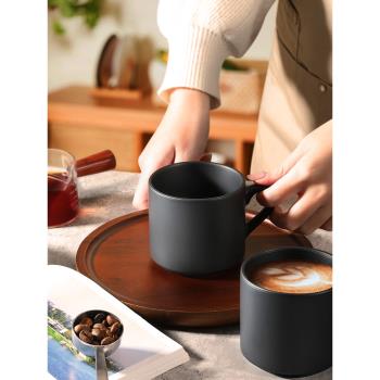 咖啡杯陶瓷馬克杯待客茶杯高檔精致拿鐵杯咖啡萃取杯下午茶茶具
