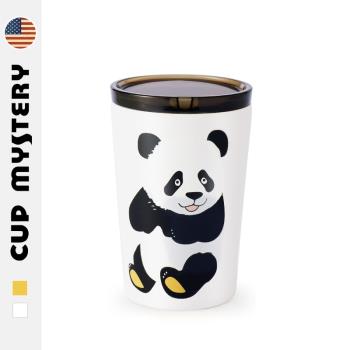 Cup Mystery水杯熊貓可愛卡通桌面杯便攜隨手杯保溫保冷杯子