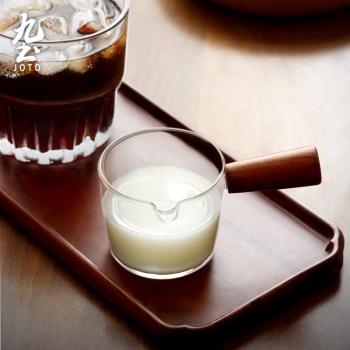 木柄奶盅意式西餐廳汁斗調味玻璃