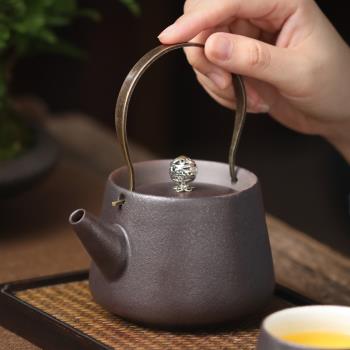 陶福氣家用日式提梁茶壺