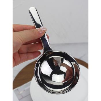 出韓國一體鍛造重工湯勺 18/10不銹鋼大頭勺分餐勺加厚公勺湯匙