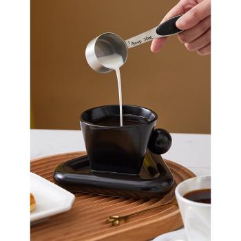 北歐ins陶瓷花茶杯奶油風禮盒裝杯碟女生禮物伴手禮高階咖啡杯