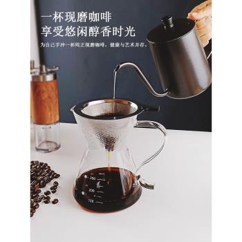 dheer耐高溫玻璃帶刻度咖啡壺
