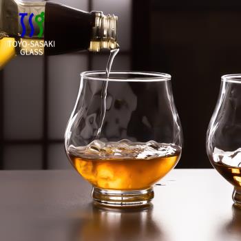日本進口東洋佐佐木玻璃威士忌杯日式洋酒杯聞香品鑒杯兩只禮盒裝