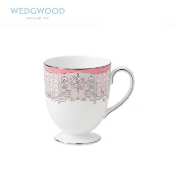 Wedgwood Psyche賽姬之戀骨瓷粉色/藍色高腳馬克杯 牛奶杯茶水杯