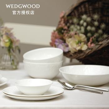 Wedgwood Wild Strawberry White白草莓13cm多用途淺碗骨瓷飯碗