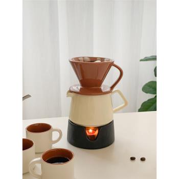手沖咖啡套裝V60咖啡濾杯漏斗滴漏式咖啡過濾器手沖咖啡壺分享壺