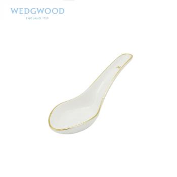 Wedgwood威基伍德骨瓷中式湯匙單只 家用小瓷勺筷架筷托味碟茶漏