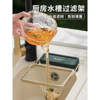 廚房水槽過濾架網兜一次性殘渣垃圾瀝水收納網水池剩菜剩飯瀝水架