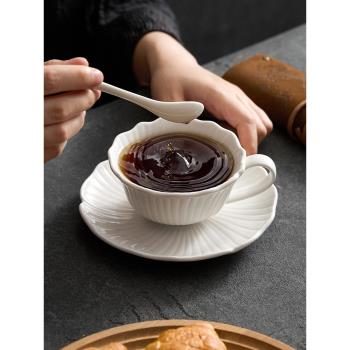 咖啡杯陶瓷高顏值女高檔精緻辦公室花茶水杯高階感輕奢早餐杯杯子
