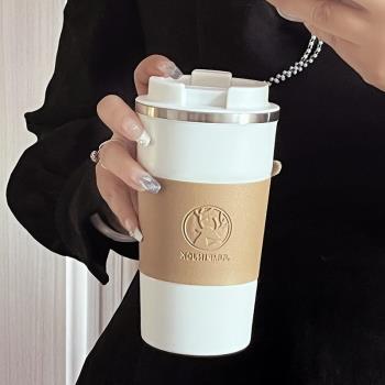 304 高顏值隨行保溫杯女生高階感情侶咖啡杯男便攜式水杯子