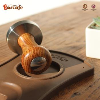Barcafe 巴西花梨木木柄不銹鋼壓粉器咖啡機壓粉錘填壓器58mm粉錘