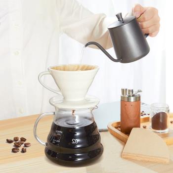 陶瓷手沖咖啡過濾杯V60錐形扇形滴漏咖啡濾杯過濾器分享壺套裝