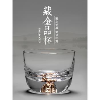 個人專用高檔玻璃日式茶杯