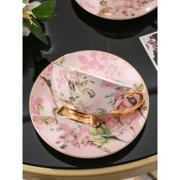 高檔歐式骨瓷咖啡杯套裝高級輕奢家用杯子英式陶瓷精致下午茶茶具