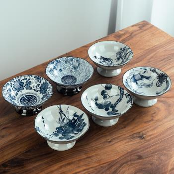 中式供盤酸奶甜品碗商用家用陶瓷