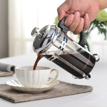 法壓壺咖啡壺手沖濾壓壺濾網家用法式沖茶器不銹鋼洗過濾杯壓水壺