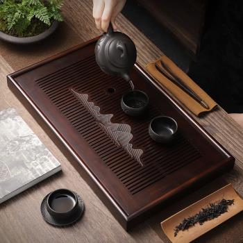 陶福氣千里江山家用現代簡約茶盤
