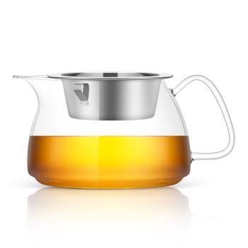 耐熱耐高溫加厚玻璃茶海公道杯帶茶漏茶水分離器