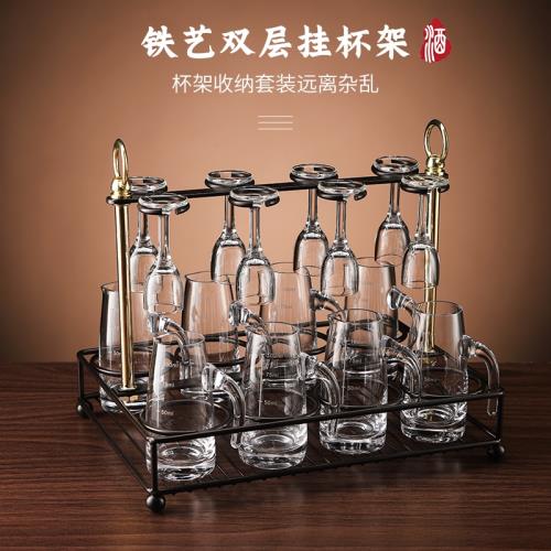 白酒杯分酒器小酒杯酒盞酒盅高腳一口杯3錢5錢酒具家用白酒杯套裝|酒杯
