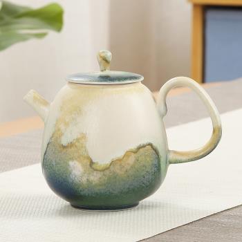 單個大號創意日式復古陶瓷茶壺