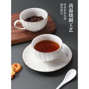 咖啡杯高檔精致小奢華陶瓷水杯家用套裝簡約意式濃縮咖啡歐式茶杯