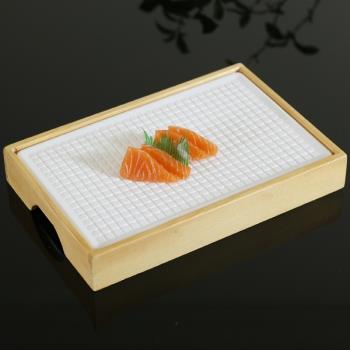 耐低溫長方形壽司冰板日式刺身冰盤魚生海鮮盛器日韓式料理盒用品