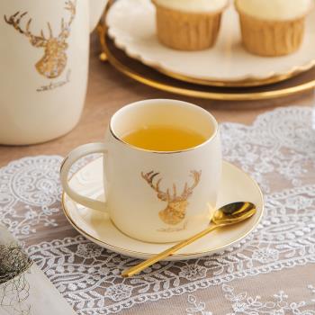 咖啡杯套裝歐式小奢華精致輕奢風家用高檔英式下午茶茶具茶杯套裝