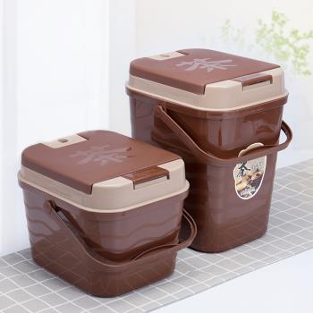 茶桶茶渣桶家用小號濾茶桶裝水茶具配件茶水桶辦公室排水垃圾桶