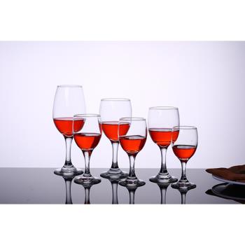 美國利比科珀玻璃紅酒杯歐式家用大中小號高腳杯經典套裝葡萄酒杯