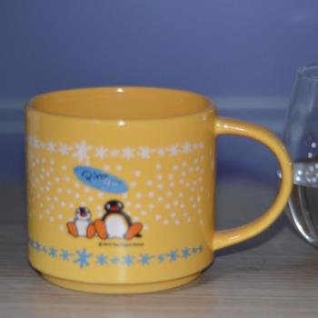 企鵝家族大容量馬克杯創意陶瓷馬克杯咖啡杯日式可愛少女小清新潮