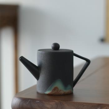 舊望格日式陶瓷茶壺小號家用復古粗陶泡茶器功夫茶具創意簡約單壺