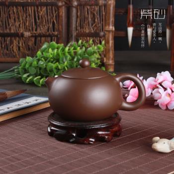 宜興紫砂壺 純手工茶壺過濾泡茶壺 花茶壺 陶瓷茶具套裝 家用特價